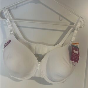 Olga Women's White No Side Effects Bra